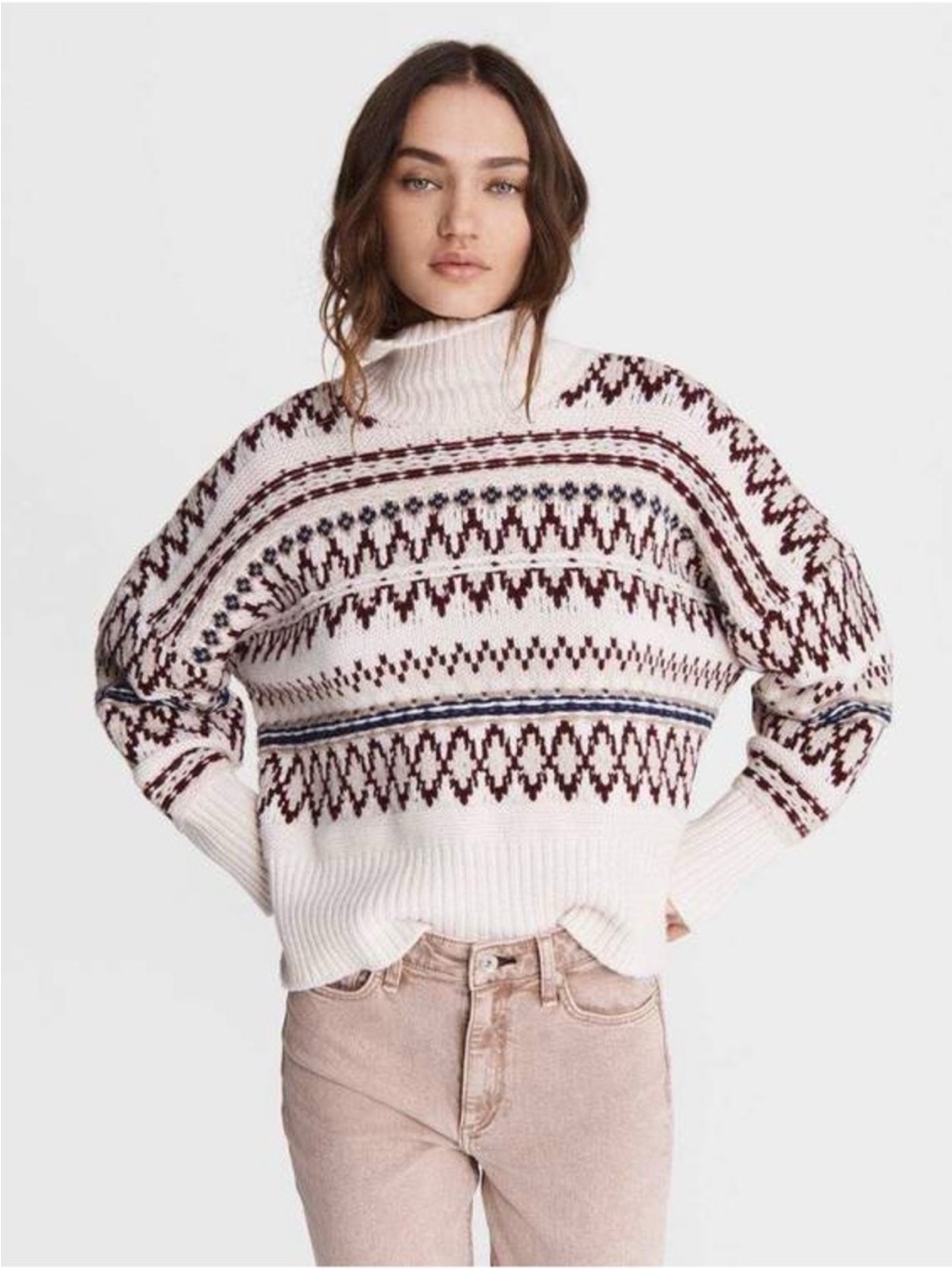 Rag & Bone Fairisle Turtleneck